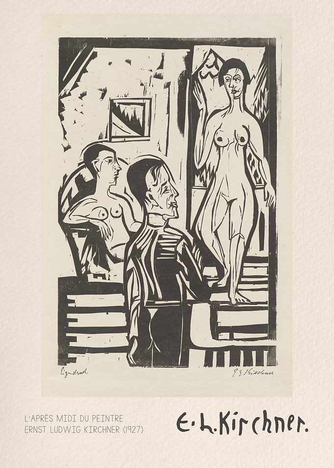 L'Après Midi du Peintre Print
