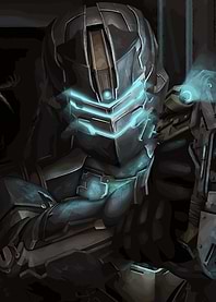 Dead Space Isaac Clarke Illustration