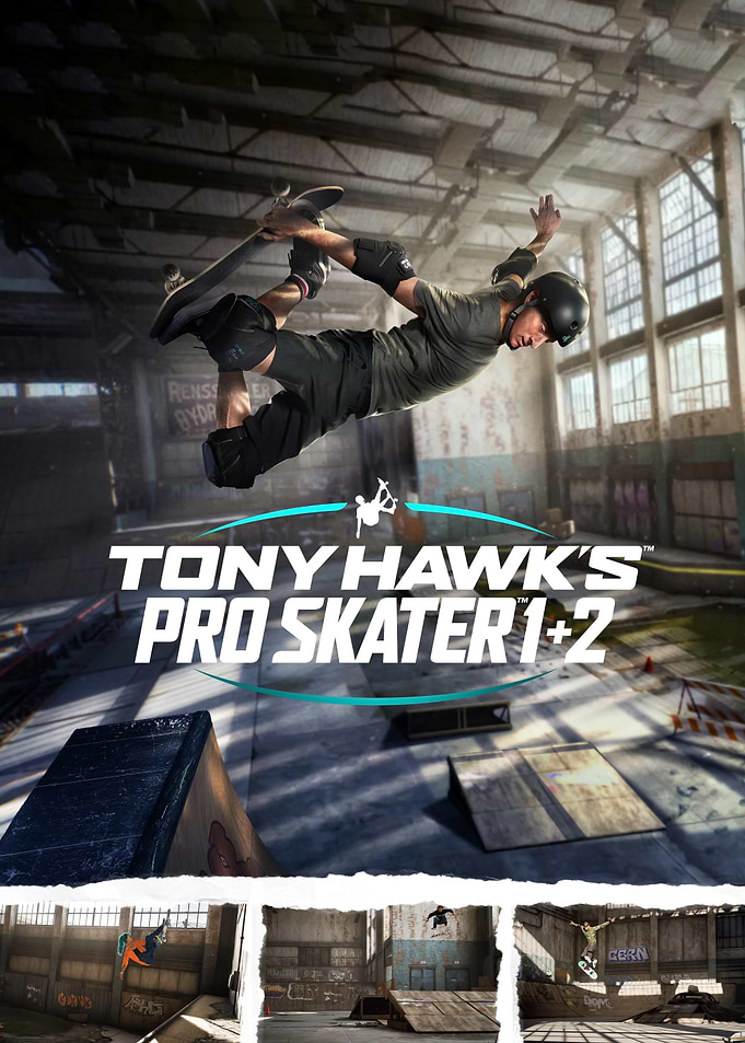 Tony Hawk's Pro Skater 1+2 Cover