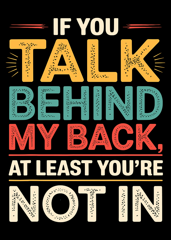Funny Sarcastic Quote Poster, Retro Typography Wall Art, Bold Humor Print for Home or Office
