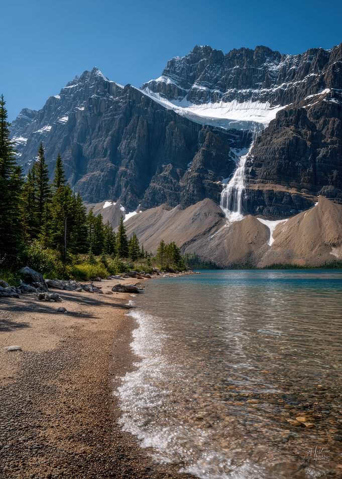 Mountain Lake Landscape