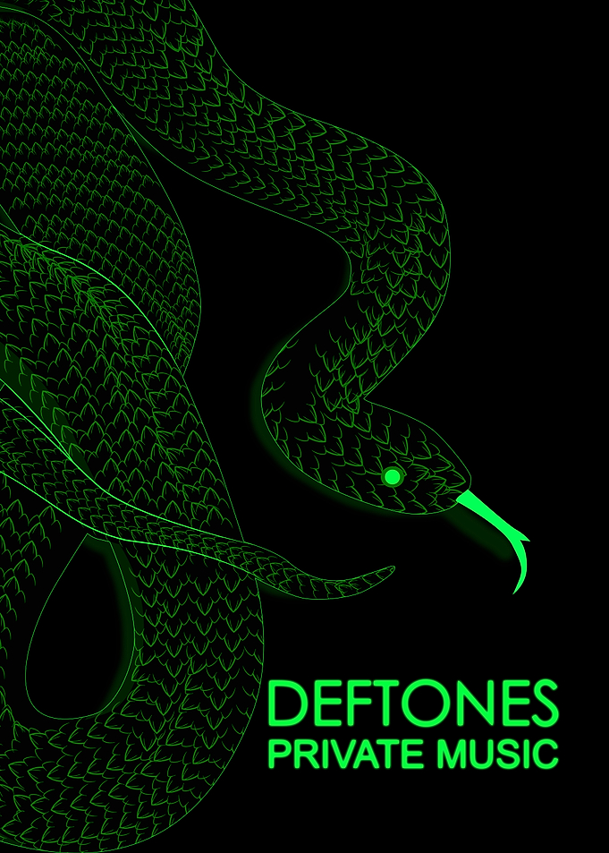 Deftones Private Music neon