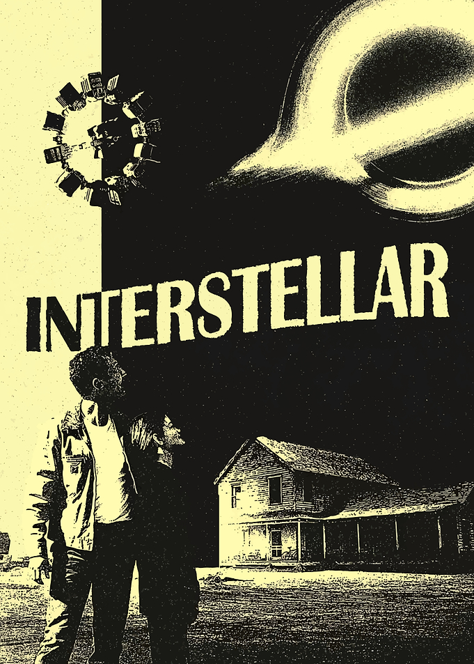 Interstellar Movie Poster Art