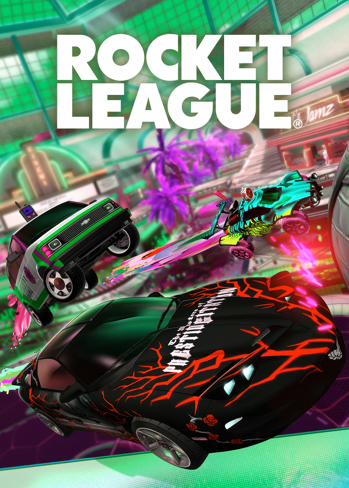 Rocket League Cars in Action