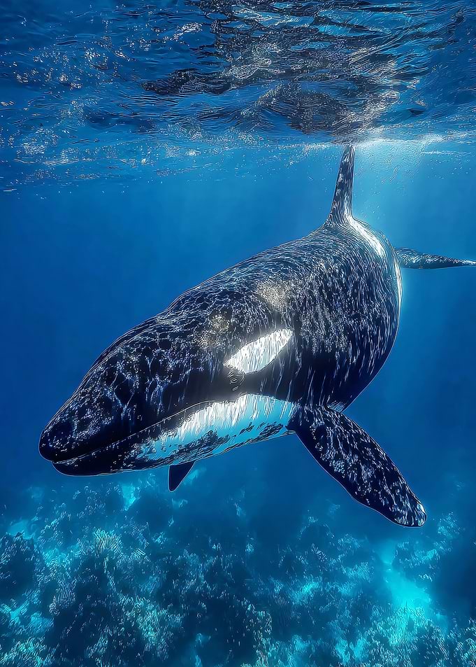 Orca Underwater