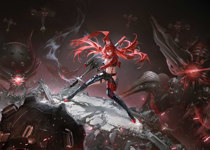 Red Hood Goddess Of Victory