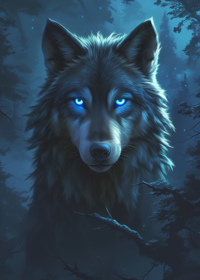 Dark Wood Collection: Wolf