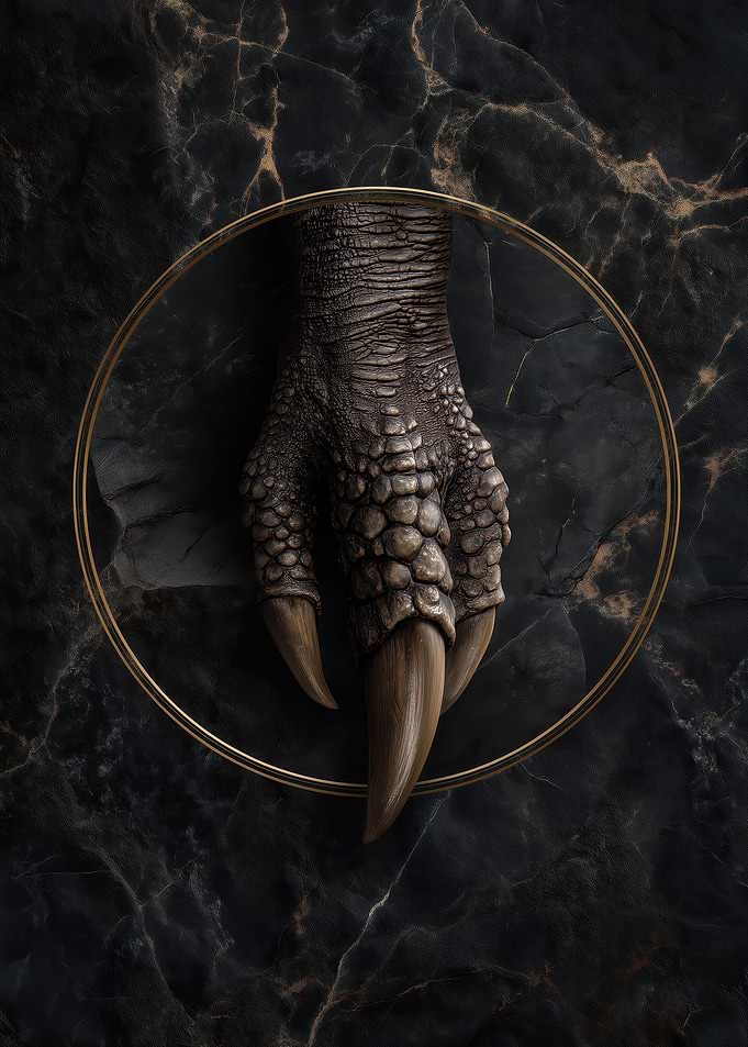 Dragon Claw on Marble