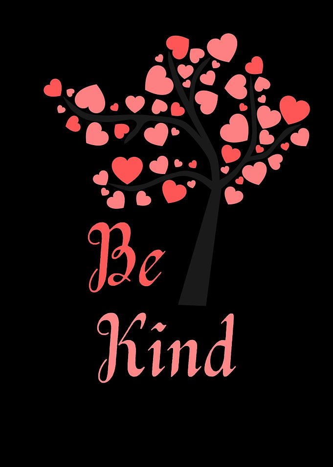 Be Kind Heart Tree