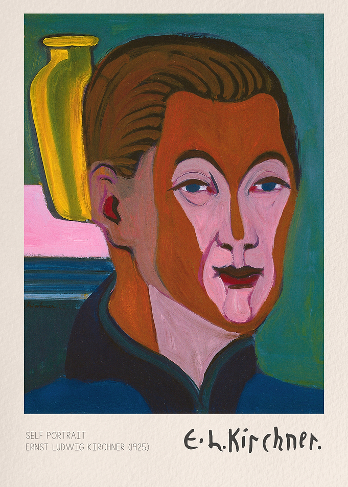 Ernst Ludwig Kirchner Self Portrait