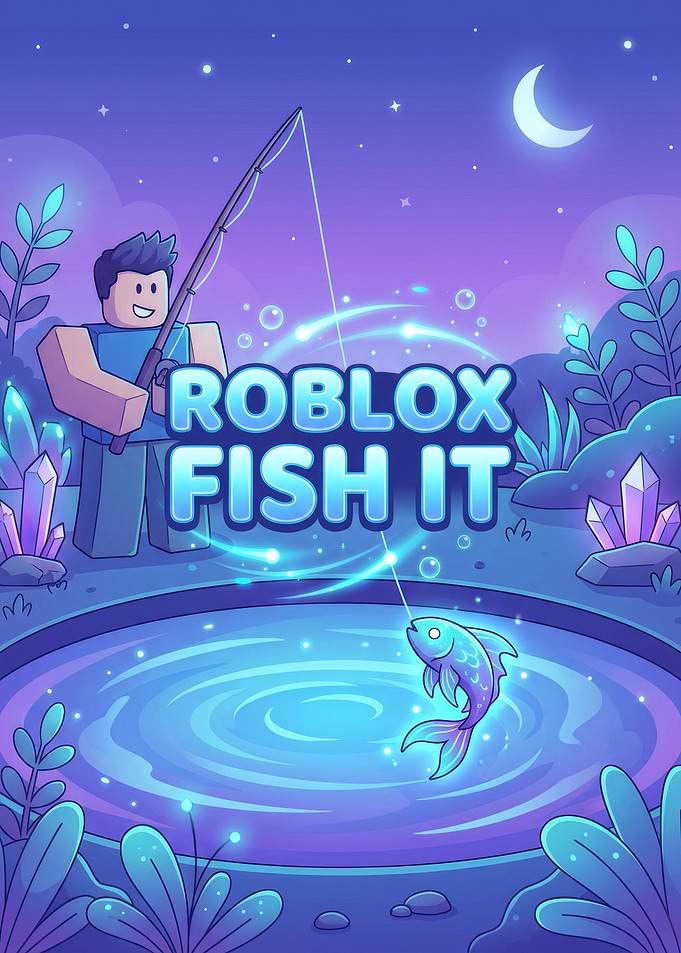 Roblox Fish It Game Poster