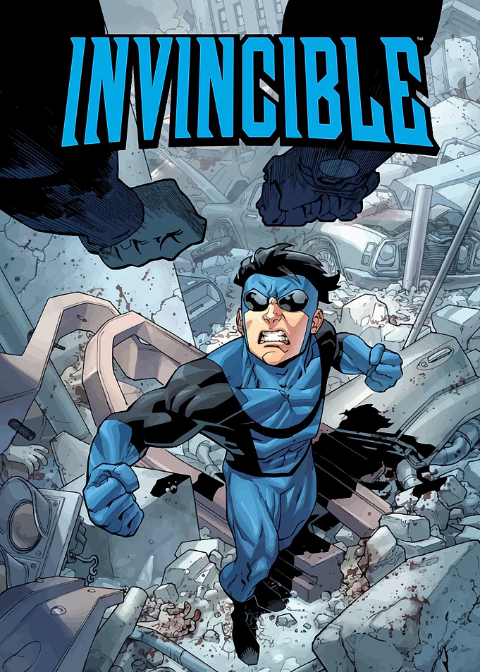 Invincible Comic Book Cover Art