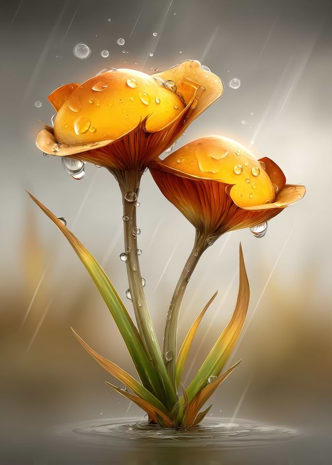 Rainy Day Mushrooms