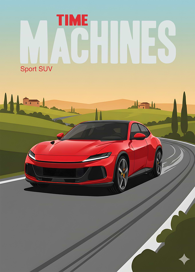 Red Sport SUV