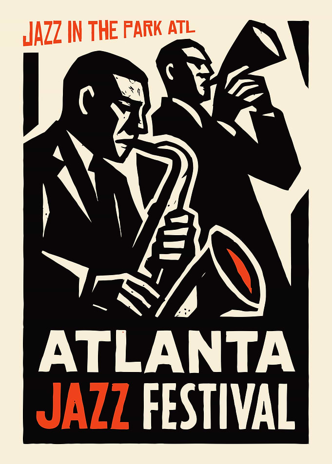 Atlanta Jazz Festival Poster
