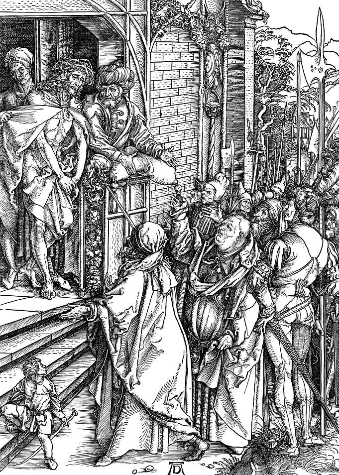Ecce Homo Albrecht Durer Engraving