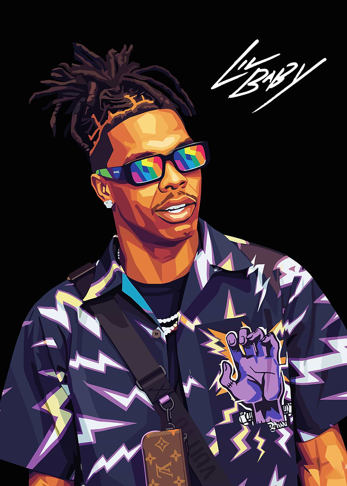 Lil Baby Portrait