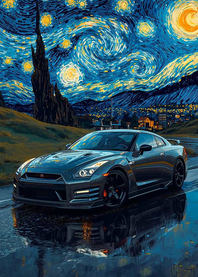 Nissan GT-R R35 Starry Night