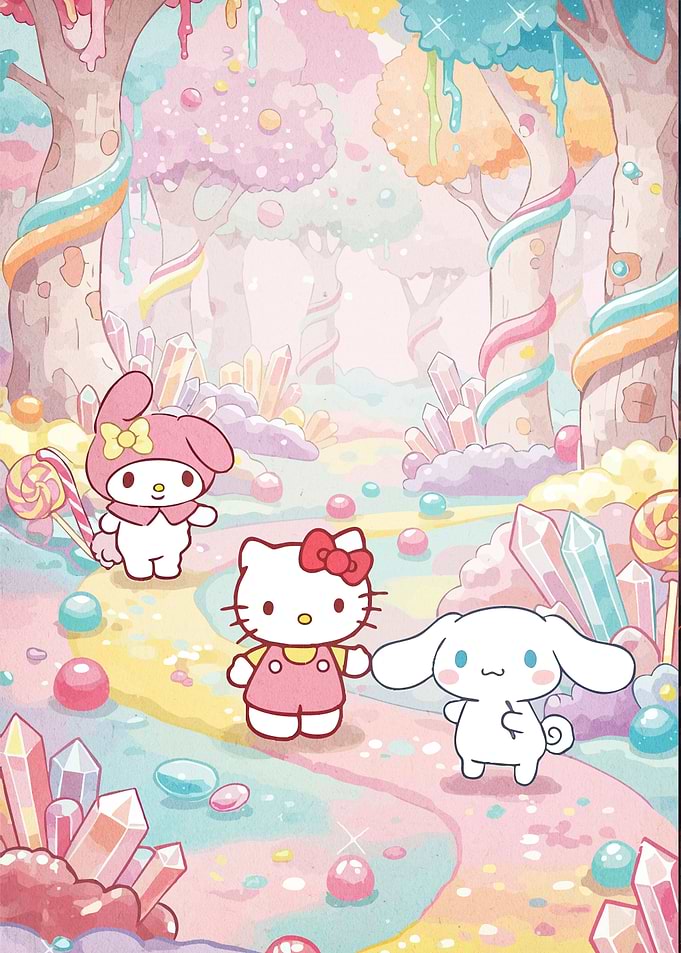 Hello Kitty and Friends Candy Land