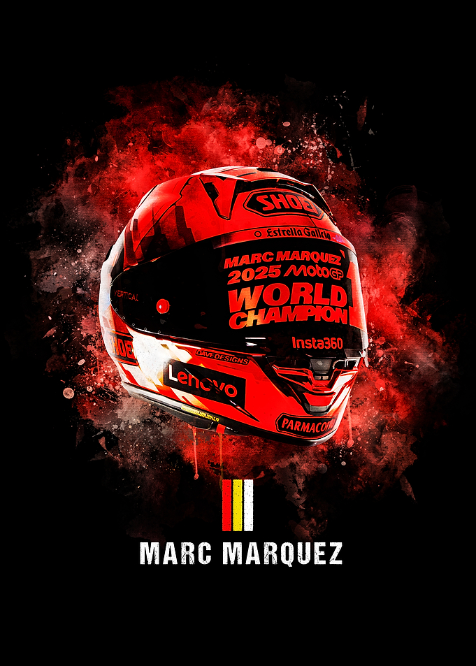 Marc Marquez World Champion Helmet