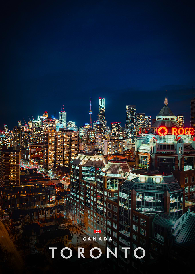 Toronto Skyline at Night
