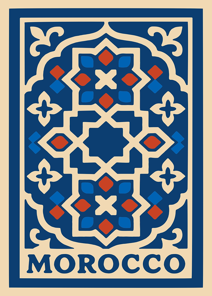 Morocco Geometric Pattern Art