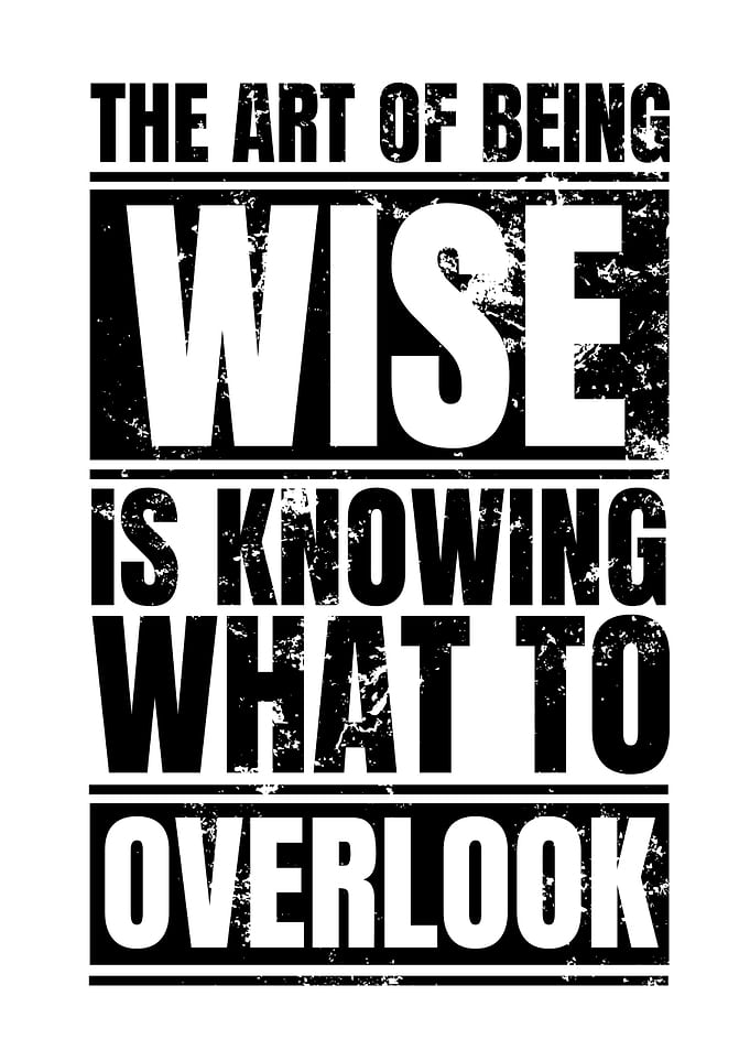 The Art of Being Wise