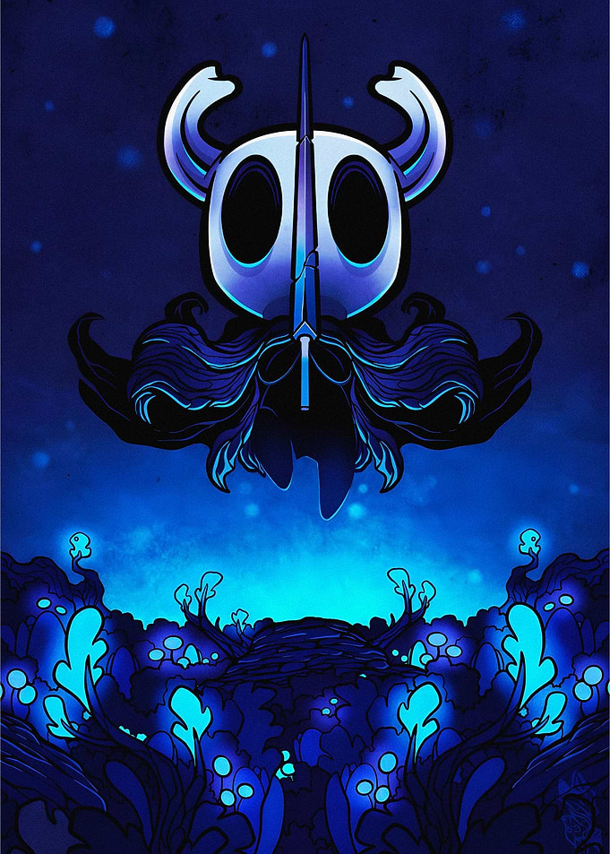 Hollow Knight Digital Art