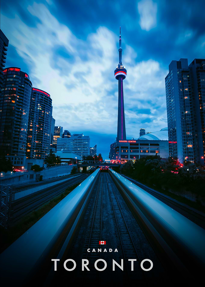 Toronto Cityscape at Night