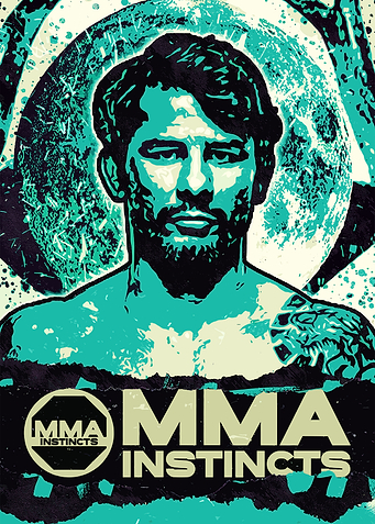 MMA Instincts Fighter Poster