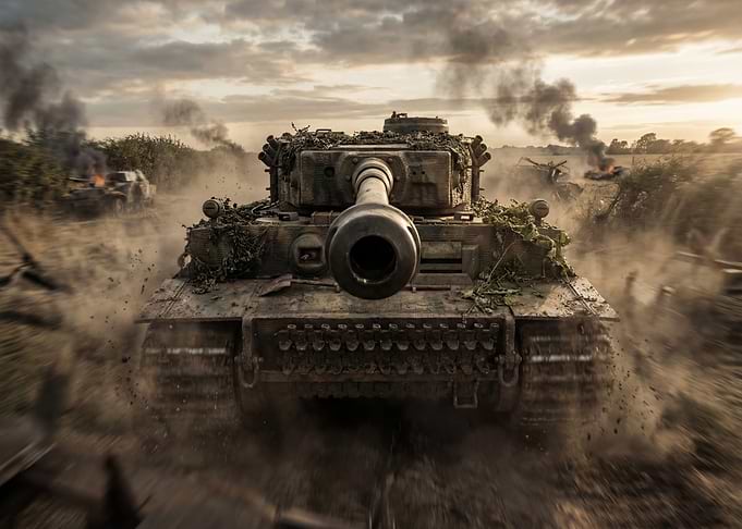 Tank in Action
