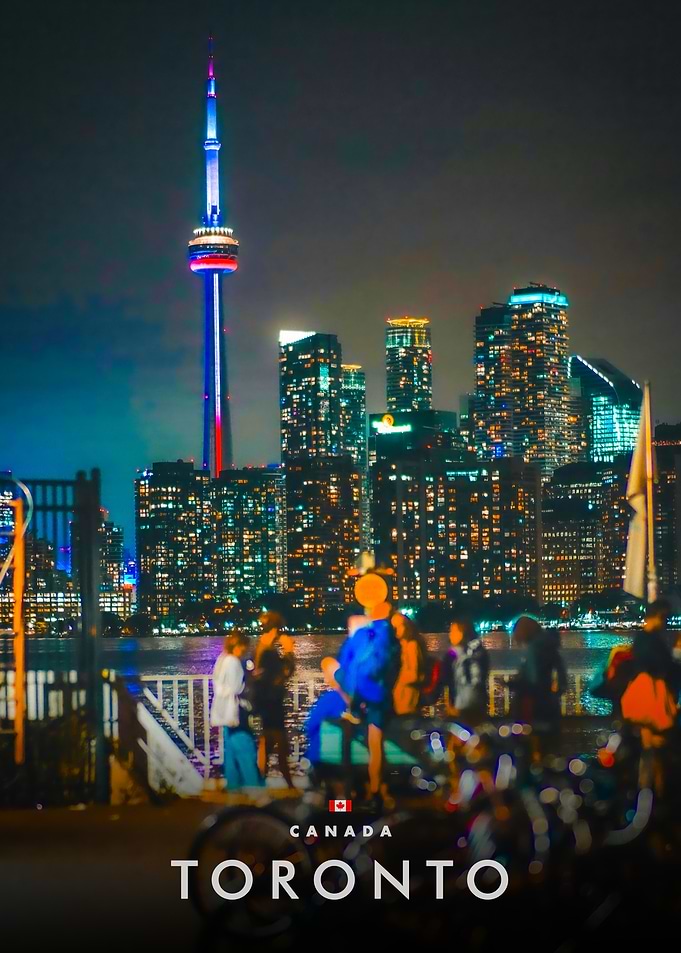 Toronto Skyline at Night