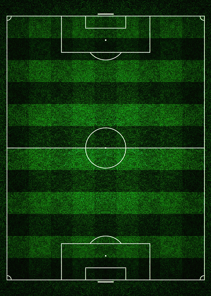 Football Field Top View