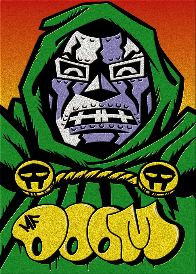 MF DOOM Illustration