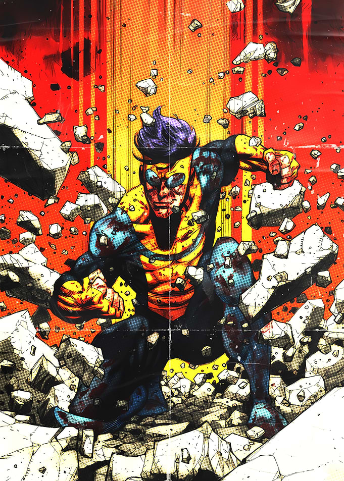 Invincible Comic Book Art