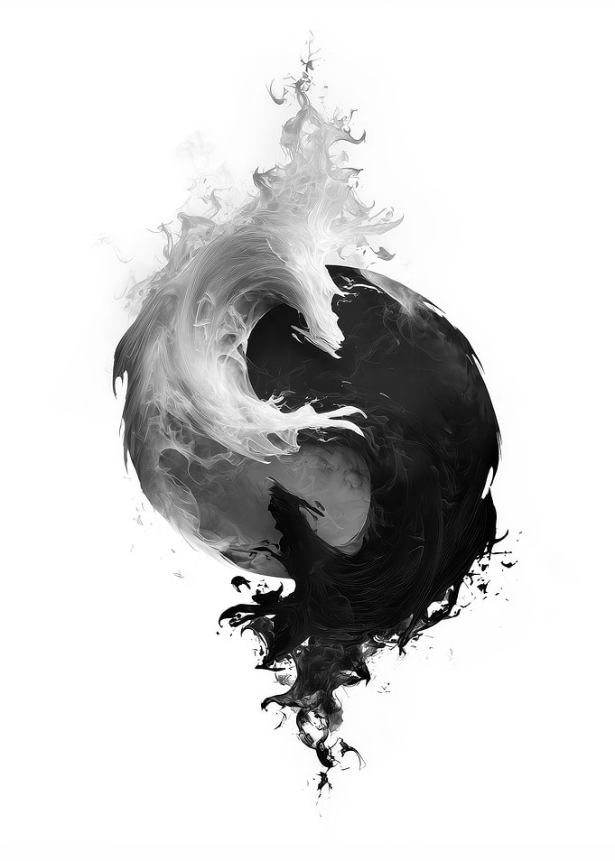 Yin Yang Dragons