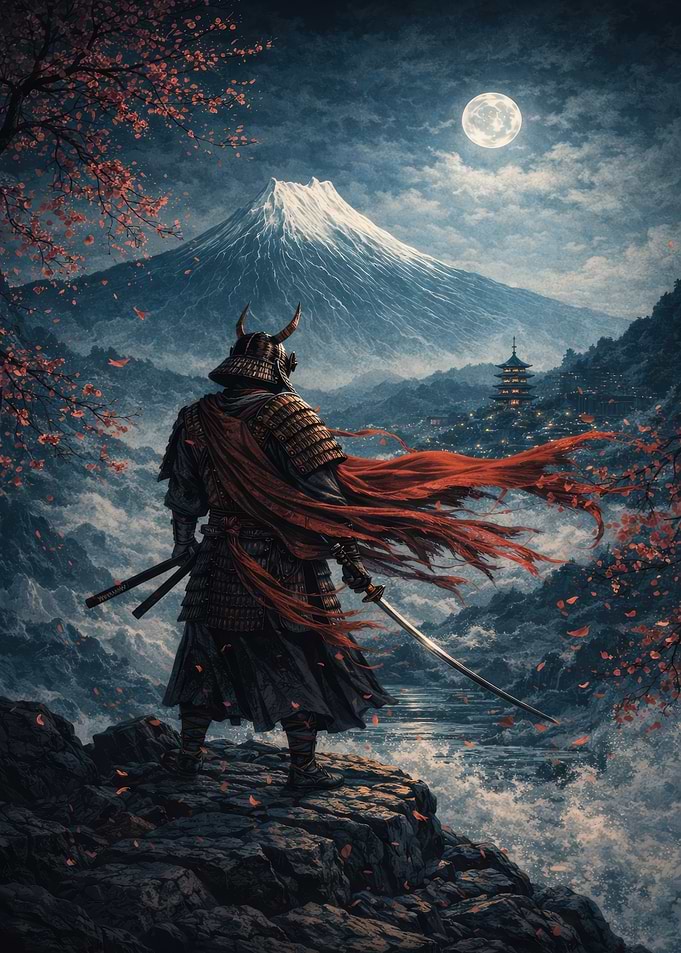 Samurai Warrior Landscape