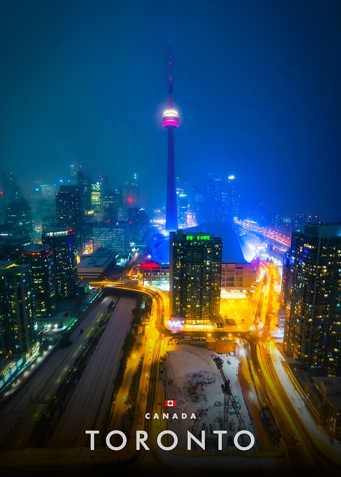 Toronto Skyline at Night