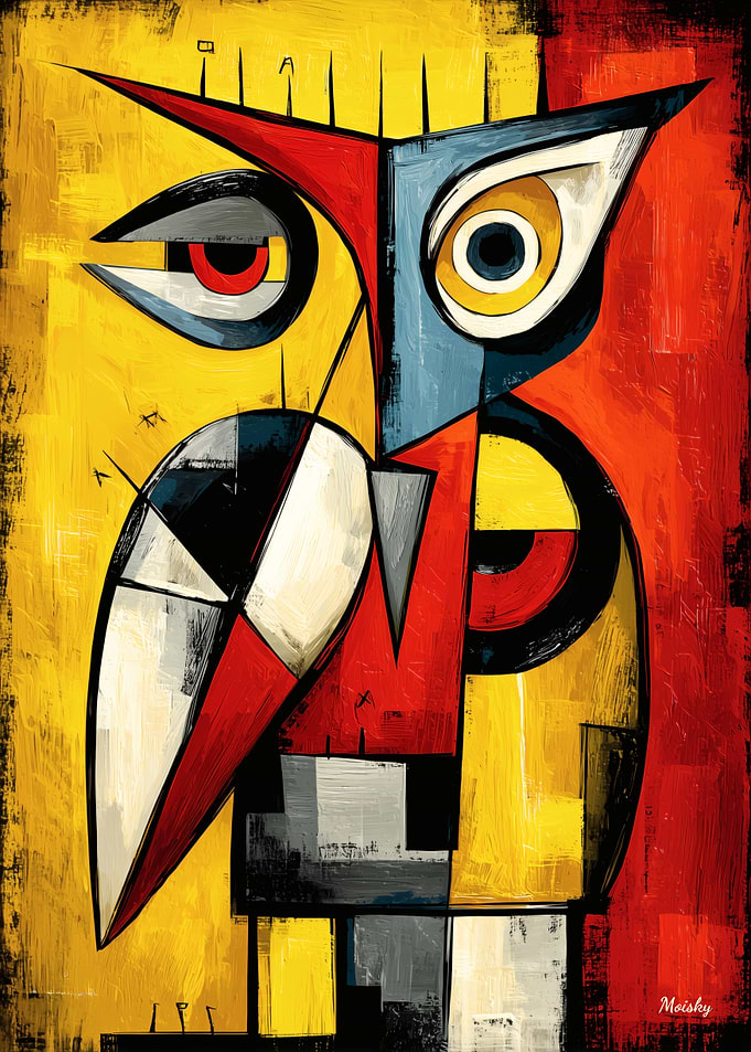 Nocturnal Signal — Contemporary Abstract Expressionism