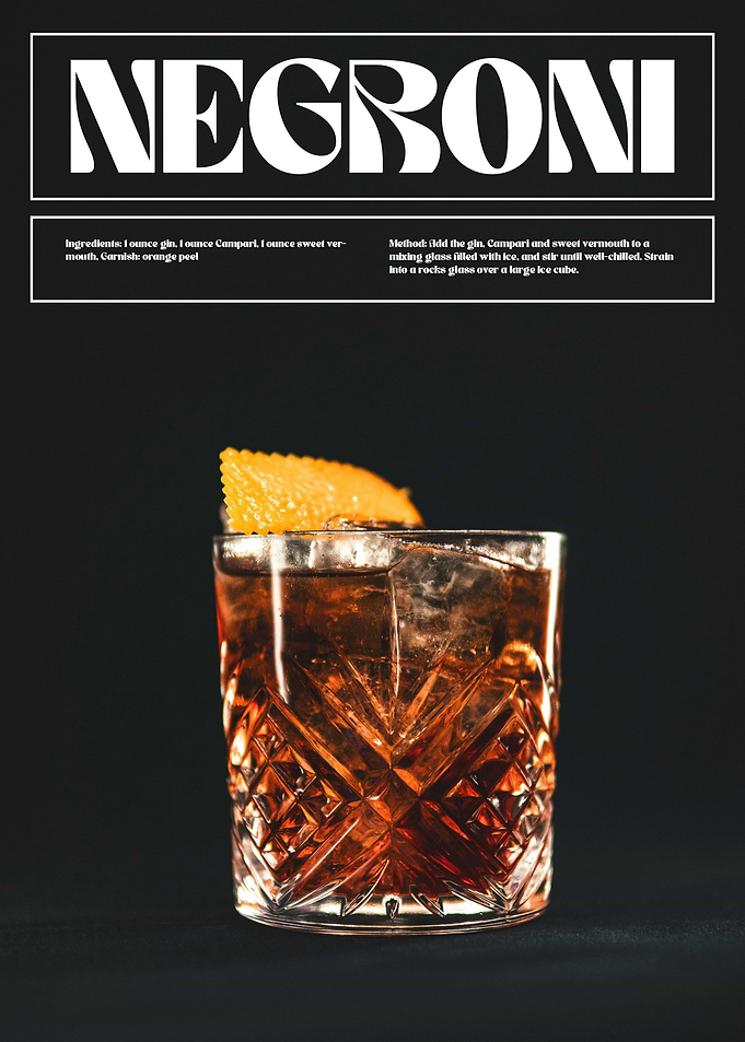 Classic Negroni Cocktail