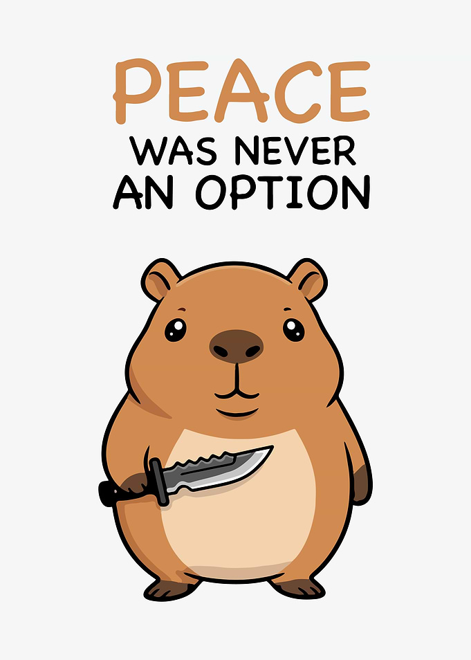 Peace Was Never An Option