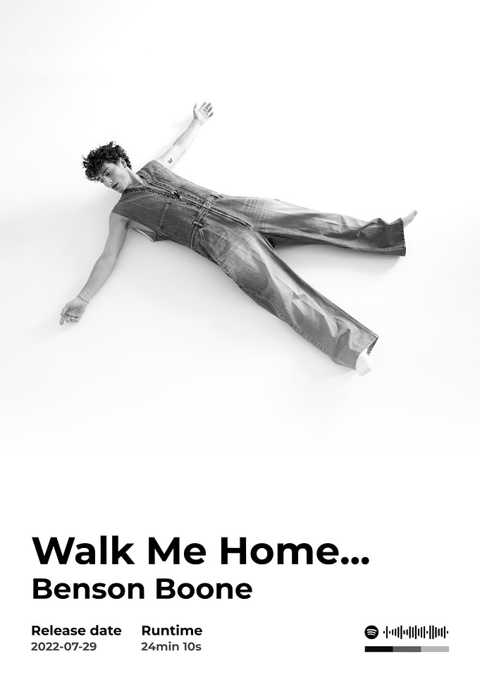 Benson Boone Walk Me Home album