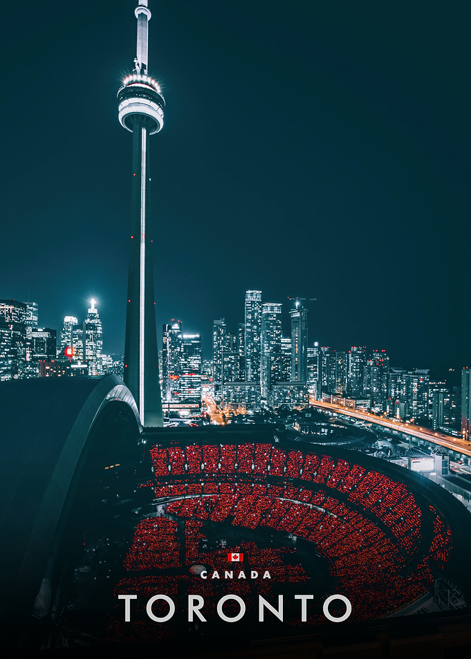 Toronto Skyline at Night