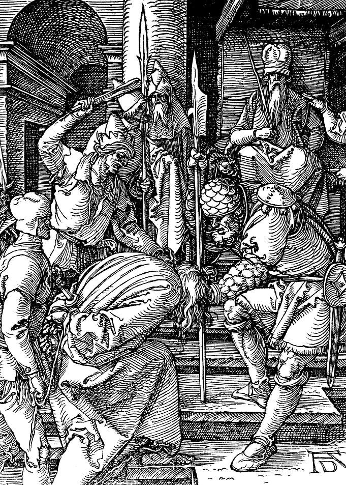 Christ Before Annas Albrecht Durer Engraving