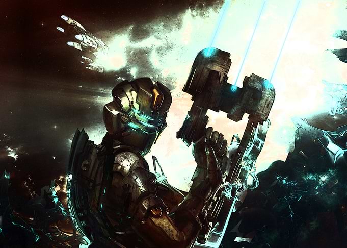 Dead Space Isaac Clarke in action