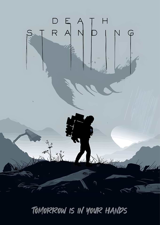Death Stranding Minimalist Poster