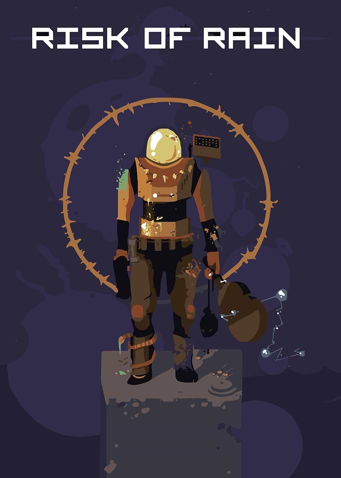Risk of Rain Game Art