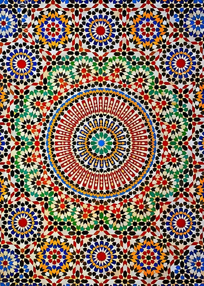 Moroccan Mosaic Tile Pattern