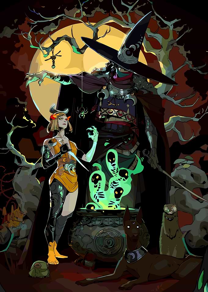 Hades Game Witchcraft Scene