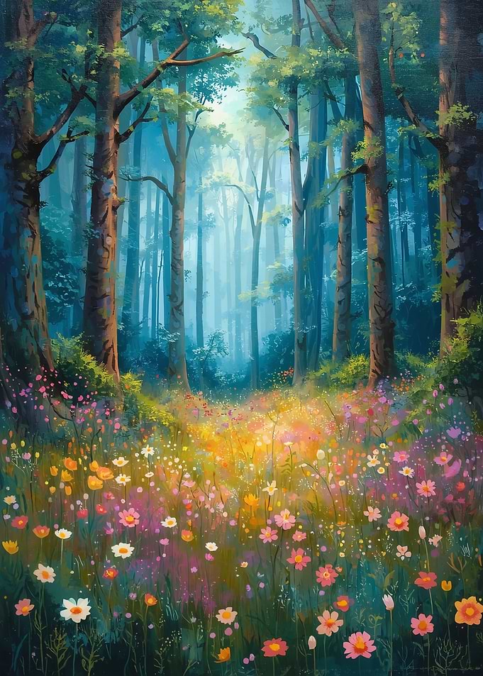 Enchanted Forest Meadow